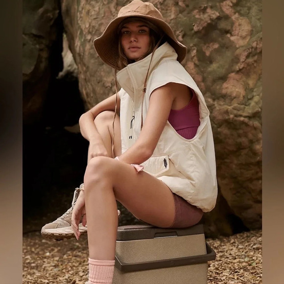 Free People Jackets & Blazers - NWT free people Off the Bleachers Vest free people movement